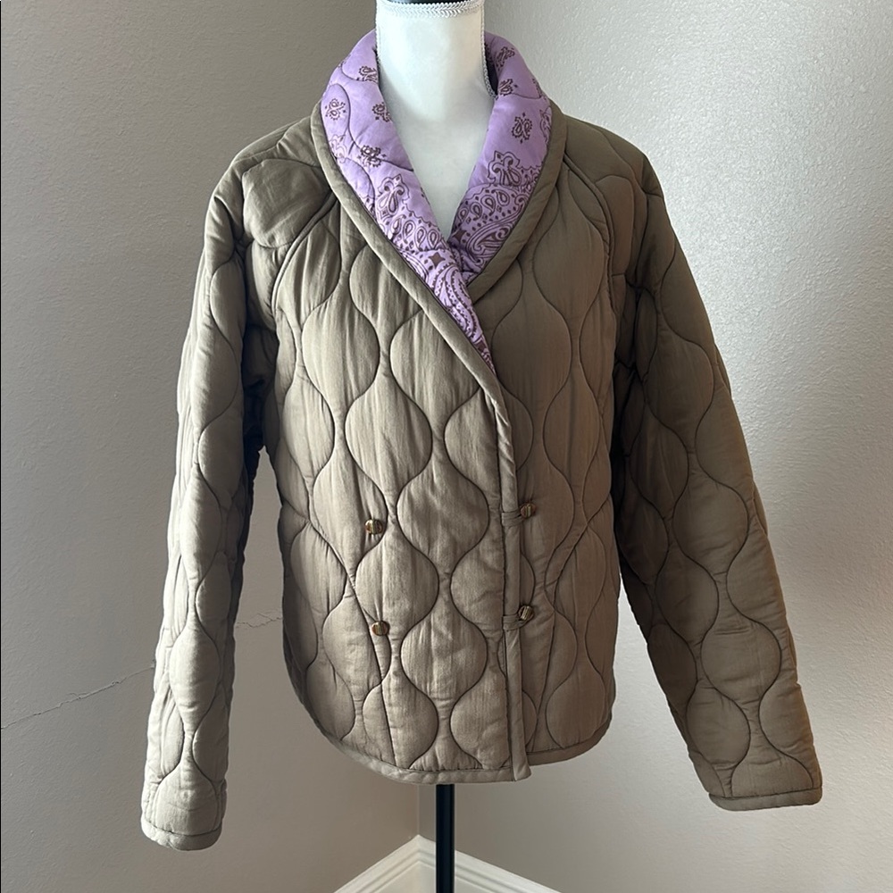 NWT Xirena Harlowe Quilted Reversible Jacket